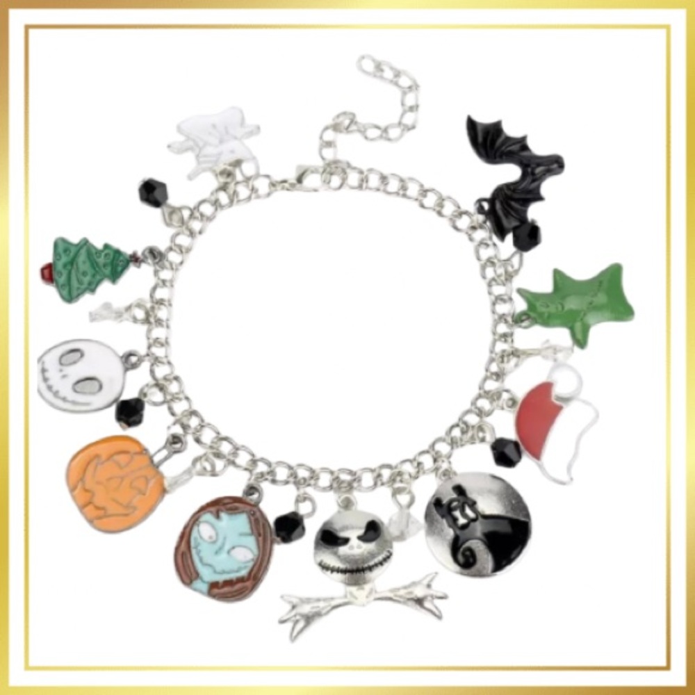 Nightmare Before Christmas Charm Bracelet